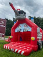 Hüpfburg Feuerwehr mit Rutsche, Kindergeburtstag Rheinland-Pfalz - Waldmohr Vorschau