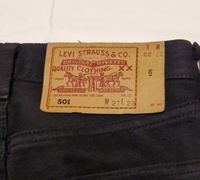 Original Levi´s Damen Jeans 501 Schwarz Duisburg - Neumühl Vorschau