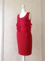 NEU MANDARIN Etuikleid Volants Rot S XS 34 Kleid Cocktailkleid Herzogtum Lauenburg - Wentorf Vorschau