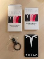 2 Kartenhalter schwarz mit Schlüsselanhänger Tesla Modell 3/Y Baden-Württemberg - Heddesheim Vorschau