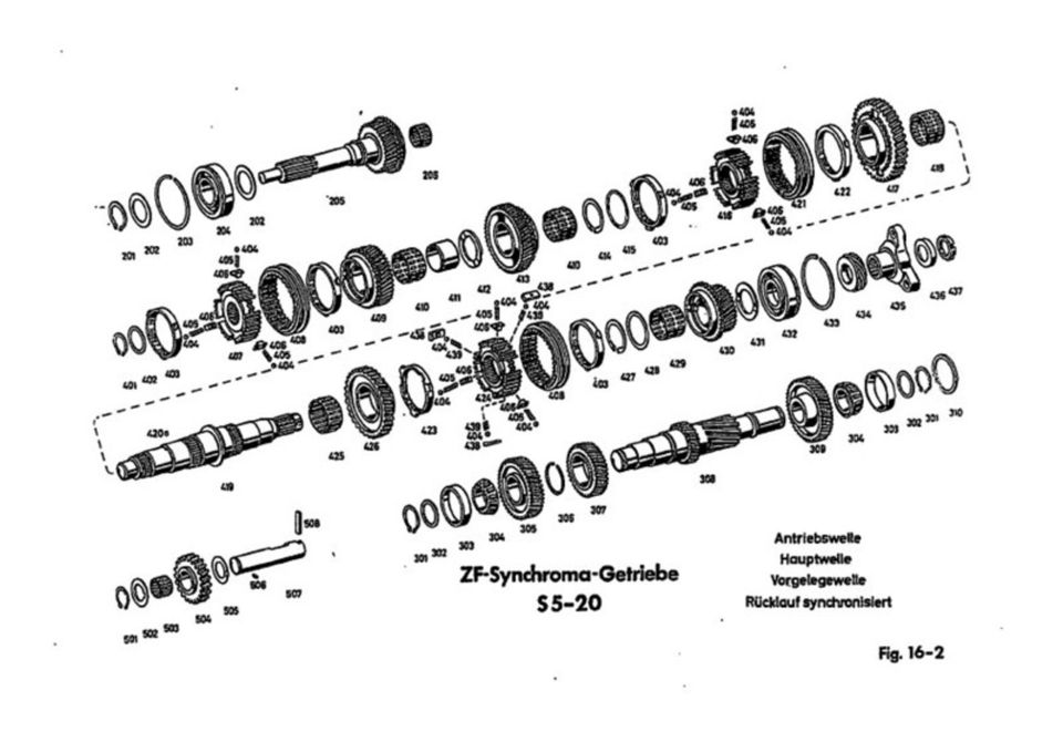 ZF S5-20 GETRIEBEREPARATUR ,MASERATI 3500 , MB PAGODE in Selb