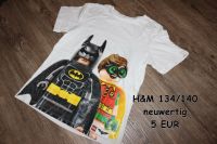 H&M Gr 134 140 Batman tshirt junge Brandenburg - Zehdenick Vorschau