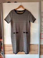 Strickkleid von More & More Größe 40 beige-braun-schwarz Bayern - Mitterskirchen Vorschau