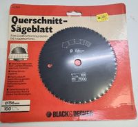 Black& Decker - Querschnittsägeblatt,156 mm, neuwertig, OVP Sachsen - Schkeuditz Vorschau