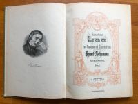 Schumann Lieder-Album Bd. I C.F. Peters Leipzig antiquarisch Baden-Württemberg - Göppingen Vorschau