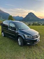 VW Caddy Camper 2,0 TDI Highline gepflegt HU Service neu Bayern - Pfronten Vorschau
