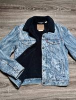 Levi's x Timberlake Jeans-Jacke M Levis Trucker Sherpa gefüttert Saarland - Illingen Vorschau