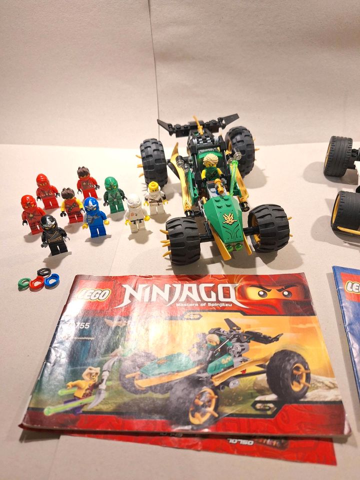 Lego Ninjago 70755 + 70725 Fahrzeuge + Figuren Konvolut in Ochtrup