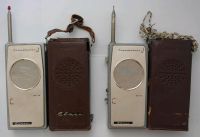 Vintage Radio Transceiver Elman TCV-22 Walkie Talkie im LederEtui Köln - Porz Vorschau