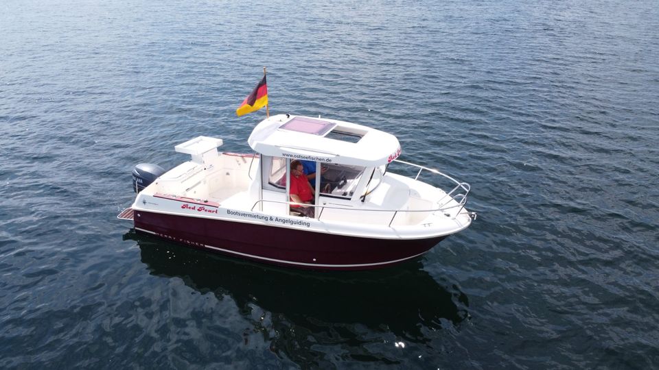 Red Pearl 115PS mit Führerschein Mietboot 1 Woche Angelboot in Lütjenburg