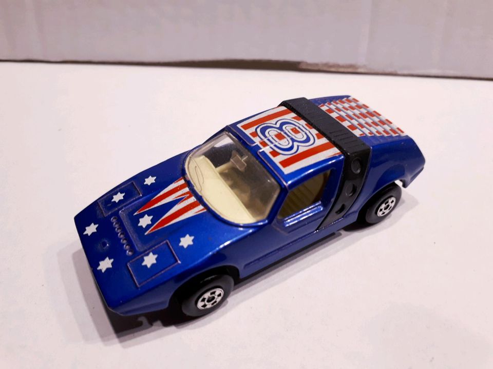 No.41 Matchbox-Superfast "Siva Spyder" Blau /Dekor /Nr.8 Top in Nürnberg (Mittelfr)