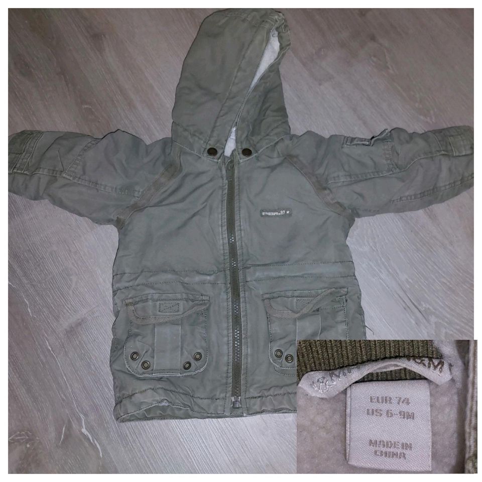 Winterjacke oliv in Sersheim