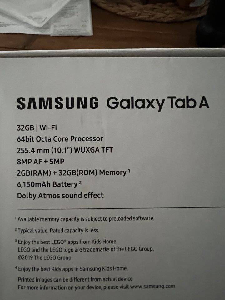 Samsung Galaxy Tab A SM-T510 Tablet in Speyer