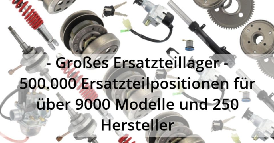 Rex Moto SI-Zweirad Motorroller Scooter Ersatzteile Reparatur in Lindenfels