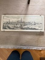 Historischer Stich von Ulm auf Holz mit Glasabdeckung Bayern - Senden Vorschau