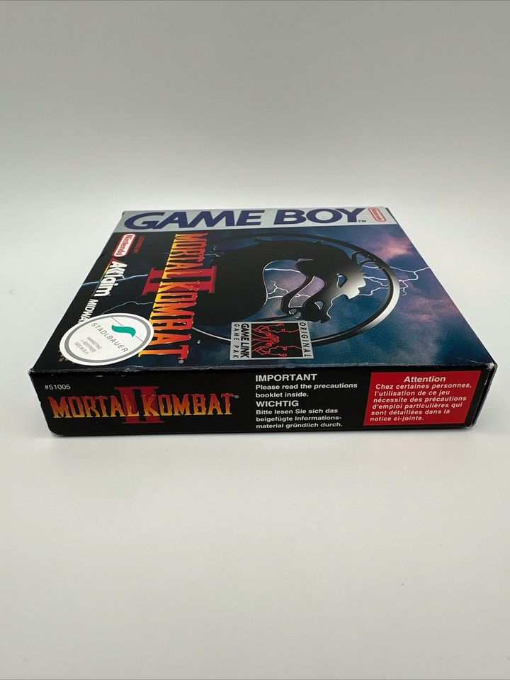 Mortal Kombat II 2 Nintendo Gameboy OVP in Augsburg