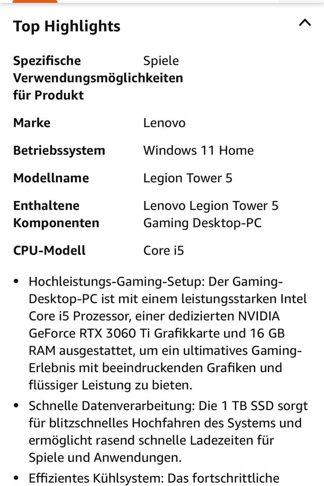 Gaming PC , RTX3060TI, Lenovo T5 in Halle