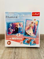 Eiskönigin 2 x Puzzle + Memos Neu Nordrhein-Westfalen - Eschweiler Vorschau