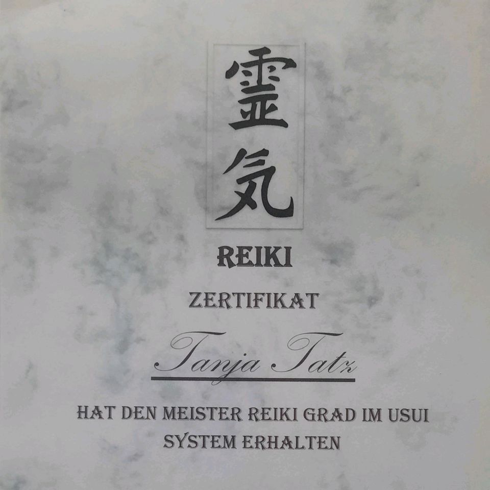 Fernreiki für Dein Tier in Einhaus