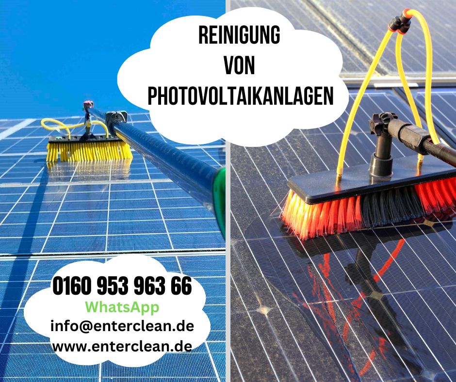 Reinigung von Photovoltaikanlagen in Röthenbach