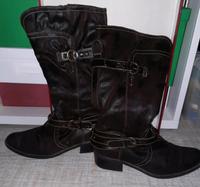 Stiefel braun Gr. 39 Mustang Bayern - Würzburg Vorschau
