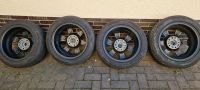 4 X Alufelgen Schwarz 16 Zoll 5x120 mit Winterreifen für BMW 195/ Hessen - Fulda Vorschau