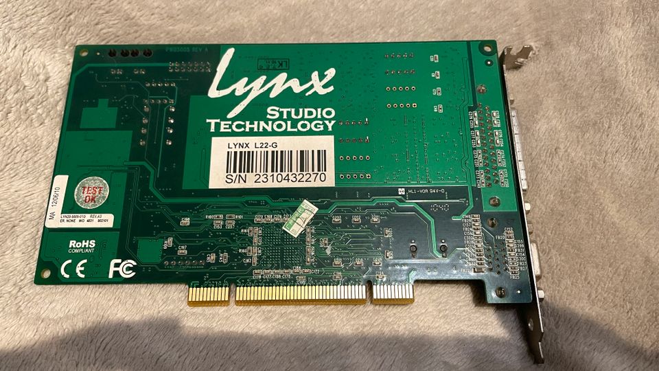 Lynx Studio L22-G PCI Audio Soundcard in Dresden