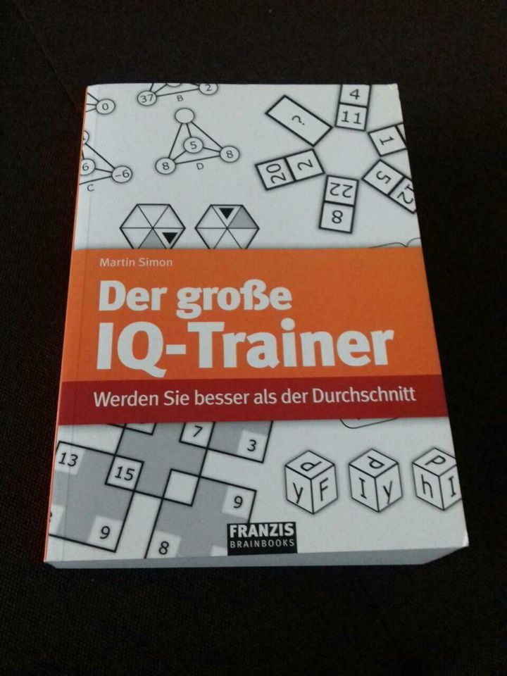 IQ Training Buch mit Lösungen in Rot am See