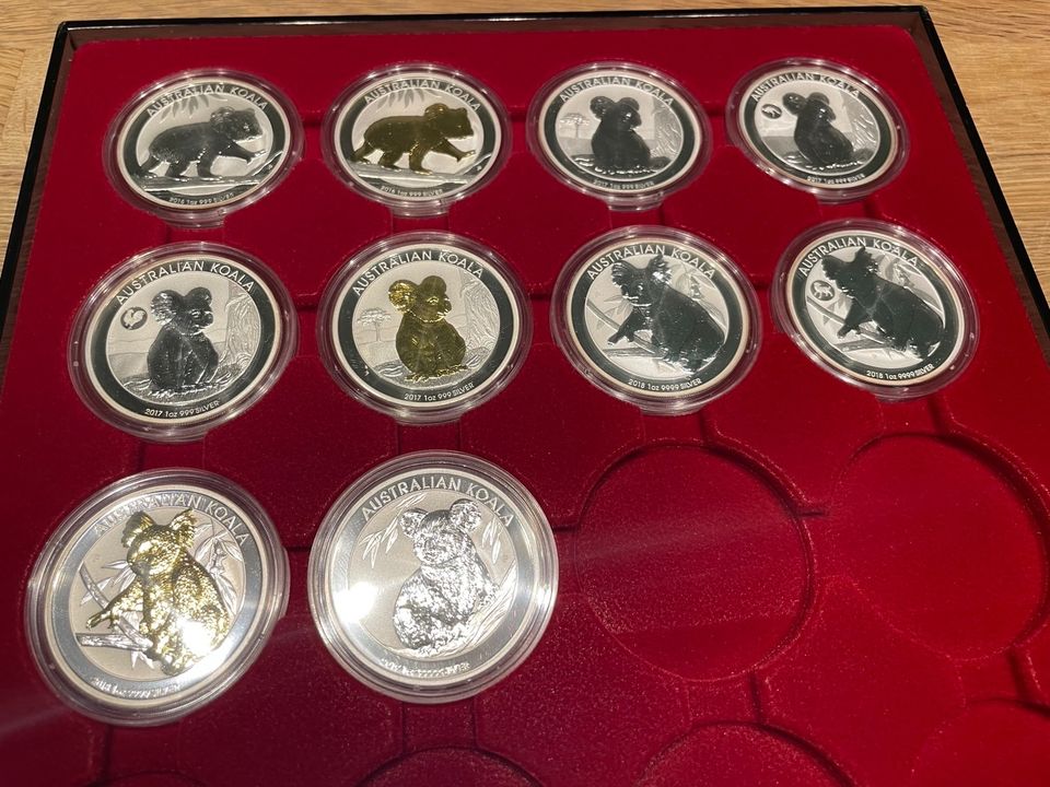 Australian Koala Sammlung, 30 x 1Oz in Moringen