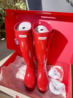 Hunter Gummistiefel 39, glossy red, neu im Originalkarton Niedersachsen - Dissen am Teutoburger Wald Vorschau