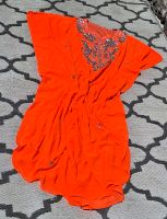 Tunika neon Orange mit Glitzer Hessen - Lampertheim Vorschau