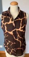 Ärmellose Bluse/-Top, Escada, Animalprint, Gr. 38, Escada Sport Hessen - Münchhausen Vorschau
