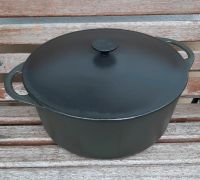 XXL LE CREUSET Cousances Gusseisen Bräter Topf 33cm 10L schwarz Rheinland-Pfalz - Hochborn Vorschau