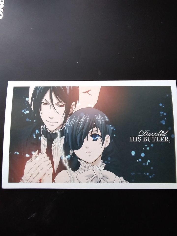 Black Butler Postkarten Sammelkarten Anime in Sonnenbühl