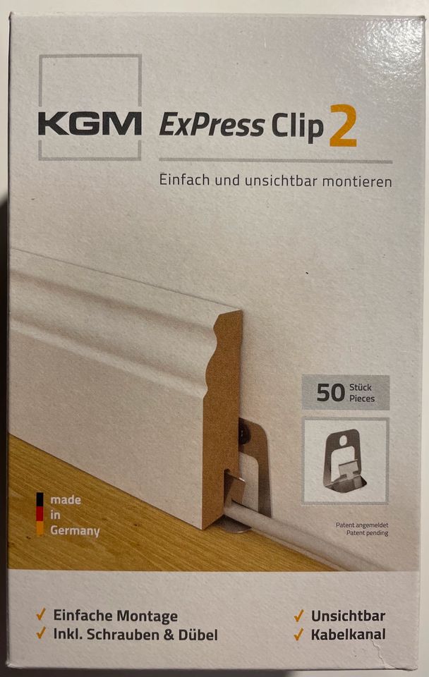 Leistenclip ExPress Clip 2 von KGM neu in Baden-Baden