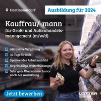 Ausbildung Kaufmann für Groß- und Außenhandelsmanagement m/w/d Sachsen - Hartmannsdorf Vorschau