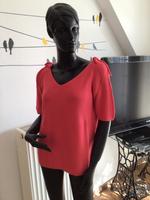 Kurzarmpulli, Shirt von „Comma“ Gr. 38 rot Bayern - Rattelsdorf Vorschau