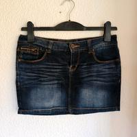 w27 36 S Jeansrock Only Shorts kurze Hose Kleid w28 dunkelblau Bayern - Neu Ulm Vorschau