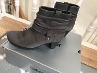 Gabor Stiefeletten Ankle Boots 39 Anthrazit Grau Nubuk Rheinland-Pfalz - Herdorf Vorschau