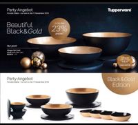 Suche Allegra 740 ml Schale schwarz Gold Tupperware Tupper Schleswig-Holstein - Beidenfleth Vorschau