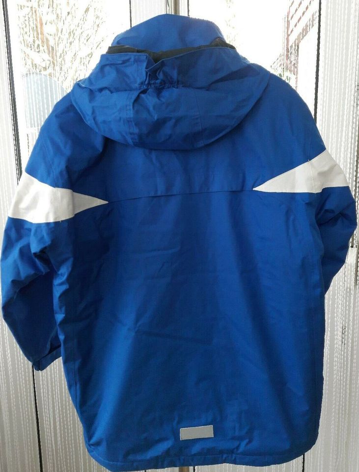 Jacke Winterjacke Anorak blau Gr. 152 in Klingenthal