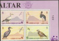 Gibraltar 619-622 Vögel Krähenscharbe Schwarzstorch Schmutzgeier Nordrhein-Westfalen - Kamen Vorschau