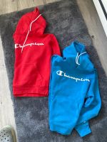 Hoodie v. Champion Jeans blau u rot Gr S, neuwertig, Kapuzenpu Baden-Württemberg - Mudau Vorschau