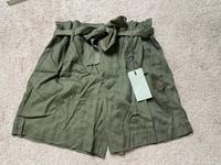 Only | Shorts mit Bindegürtel | Grün/Oliv/Khaki | 36/S Niedersachsen - Langenhagen Vorschau