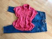 Sommer 2025: 7/8 Knöcheljeans + Bluse blau-pink Gr. 46 Bayern - Freyung Vorschau