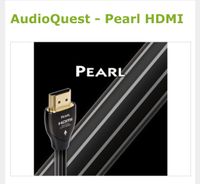 HDMI Pearl Audioquest 8,0 m Bayern - Weiding Vorschau