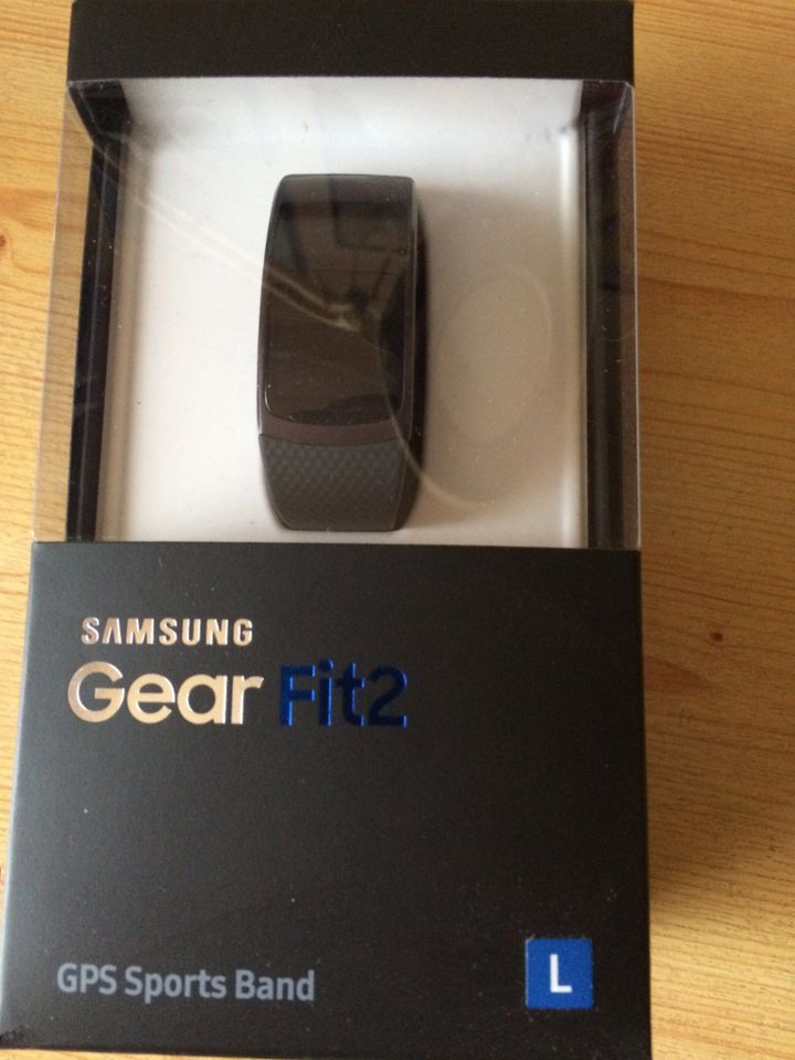 Samsung Gear Fit 2 black in Donzdorf