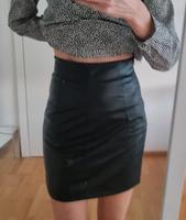 H&M Kunstleder-Rock, Gr. S, schwarz Bayern - Reichertshofen Vorschau