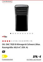 Klimagerät OK OAC 7020 mobile Klimaanlage Schleswig-Holstein - Ahrensburg Vorschau