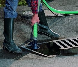 Schlammsauger Teichsauger Teichschlammsauger mieten leihen in Bielefeld